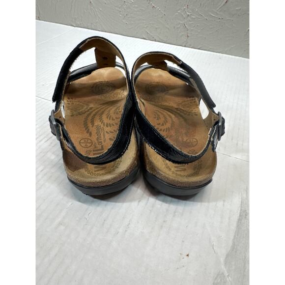 Dr. Andrew Weil SPAIN Orthaheel Comfort Sandal Sonora Orthoheel Black 6 US EU 37 - Picture 3 of 4